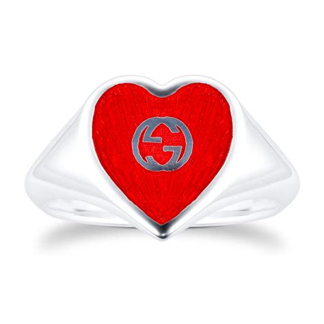 gucci multi stone ring|gucci heart ring for sale.